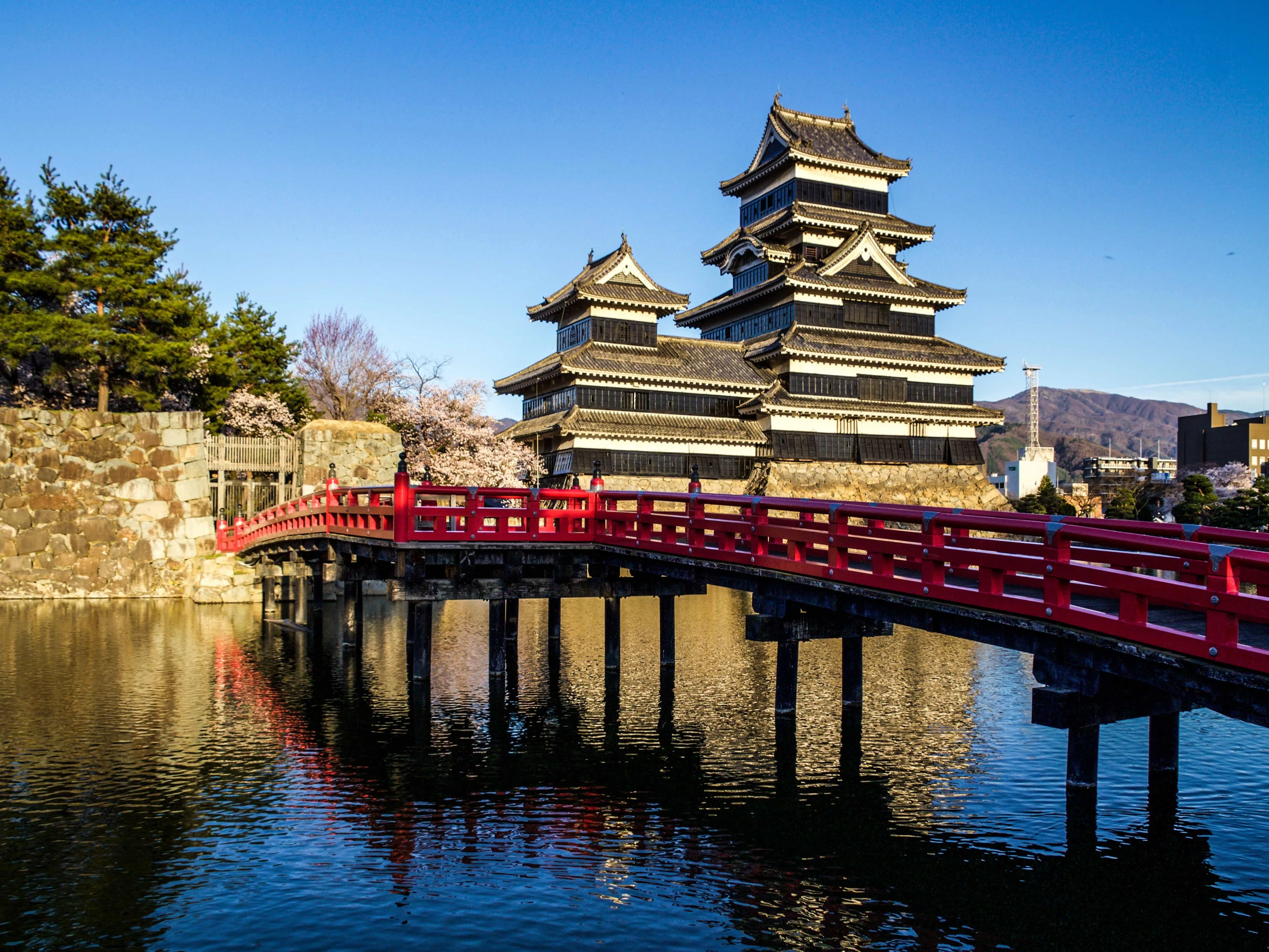 Matsumoto Castle black donjon exterior