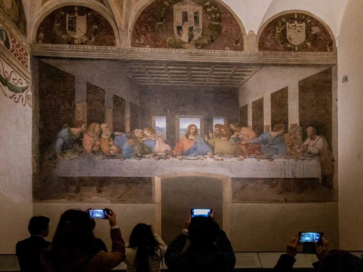 Last Supper painting Milan Leonardo da Vinci