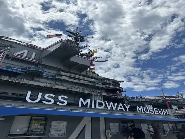 USS Midway Museum San Diego historic aircraft carrier museum flight deck