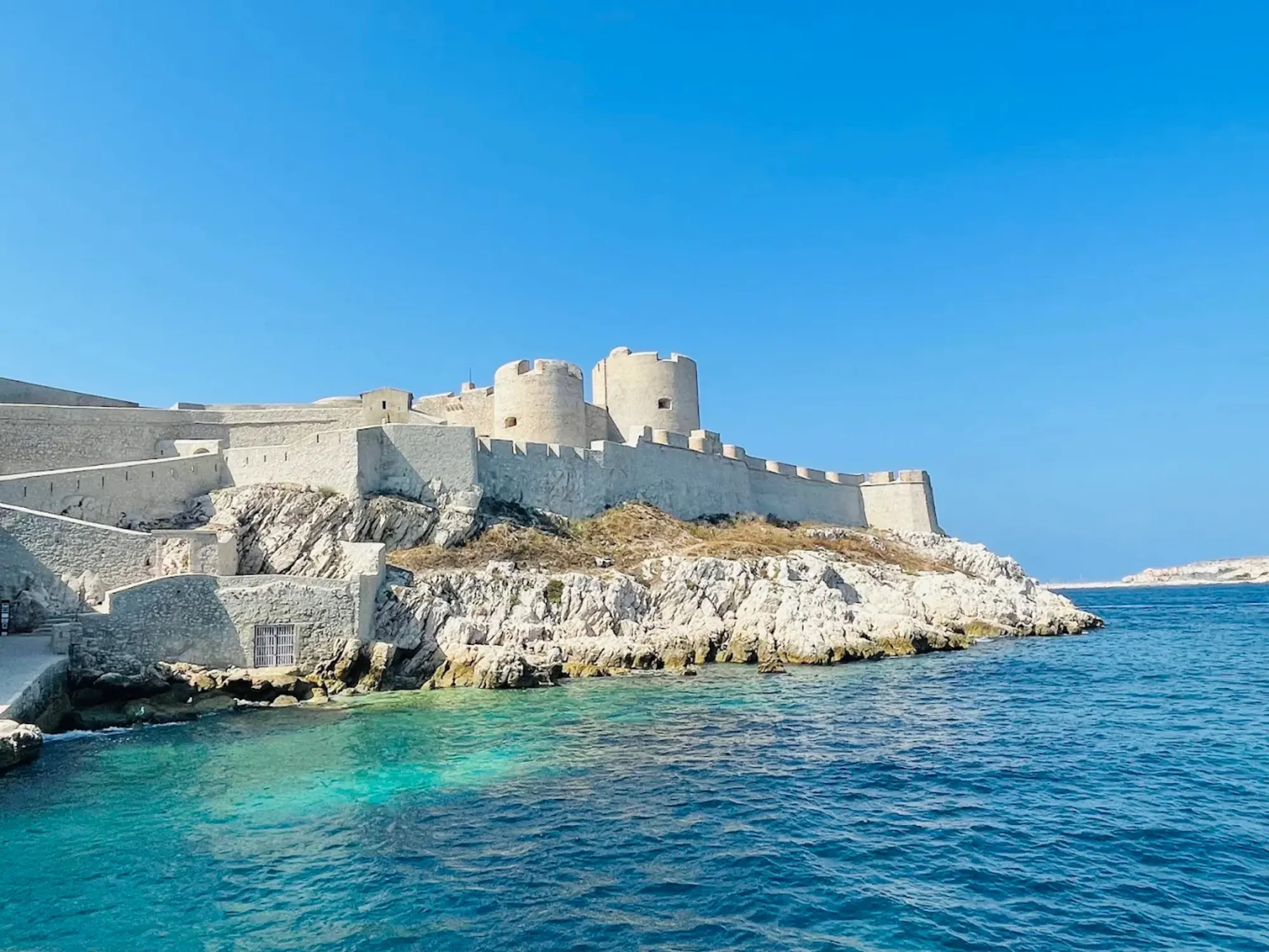Chateau d If island fortress Marseille