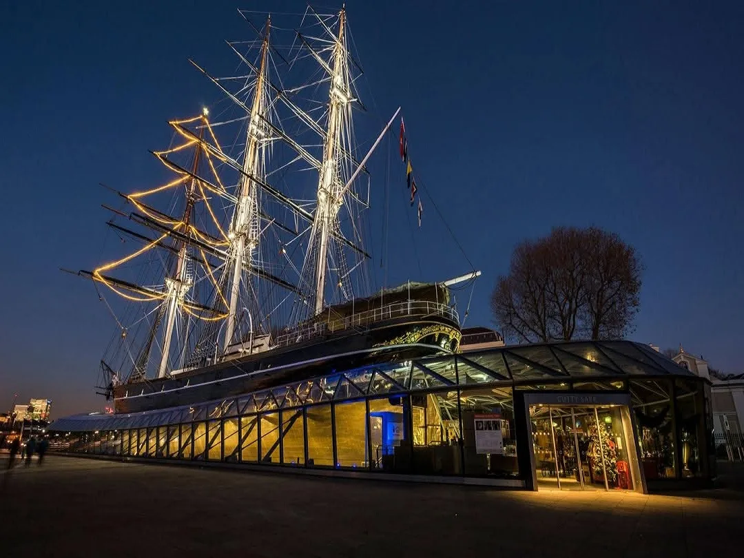 Cutty Sark ship in Greenwich London